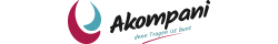 Das Logo von Akompani Trageschule zeigt zwei Halbkreise einen grossen lila farbenen und einen kleineren türkisen. Die beiden Halbkreise stehen einzeln für die Tragende und ihr Baby und stellen als Gesamtheit eine Bindeweise mit dem Tragetuch oder ein symbolisierte Tragehilfe dar.